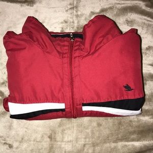 Bold Spirit Red Windbreaker
